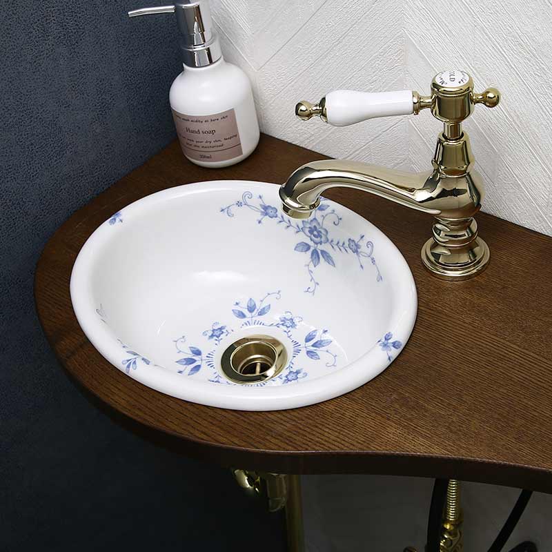 エッセンスE231220オールドイングランド手洗い器Sオーバル