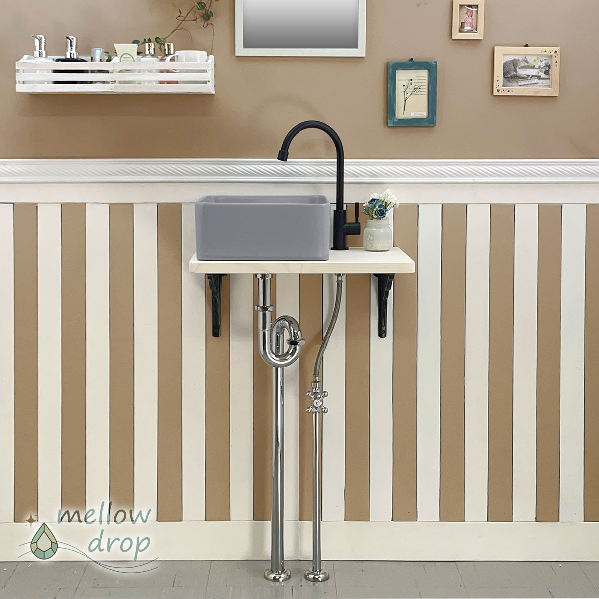 手洗器フルセット設置イメージ