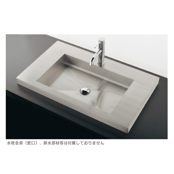 493-064 カクダイ Luju（リュウジュ） 角型手洗器（Rホール） 通販