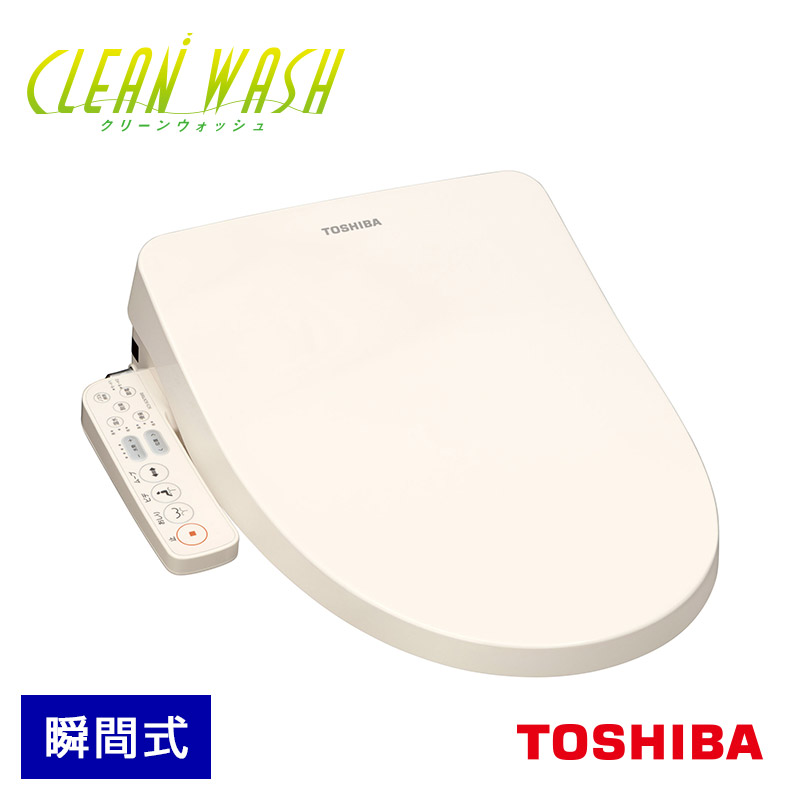 東芝 温水洗浄便座 [CLEAN WASH（クリーンウォッシュ）] SCS-T260 パステルアイボリー - 2