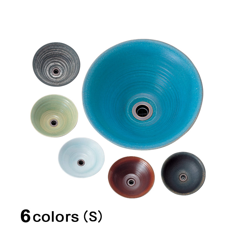 イブキクラフトの手洗い器 手洗い鉢（Lサイズ／6色から選択）E32903の 