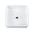 【Essence】Mスクエア洗面器（リアリーホワイト） E323050
