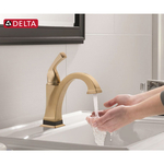 DELTA（デルタ）タッチ＆センサー水栓シングルレバー混合栓551T-CZ-DST