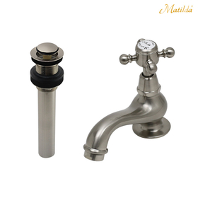 可愛い蛇口 サブリナCC トイレ用単水栓 排水金具セット MA403C1-BN-ST1