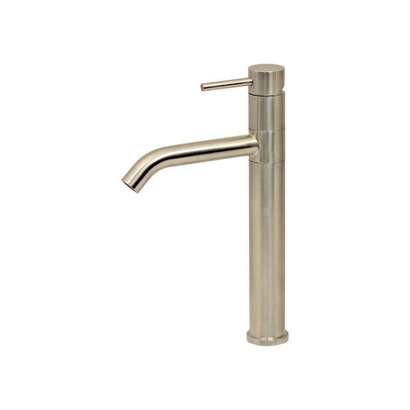 ステンレス水栓 洗面所用シングルレバー混合水栓 ハイトールタイプ SSL166
