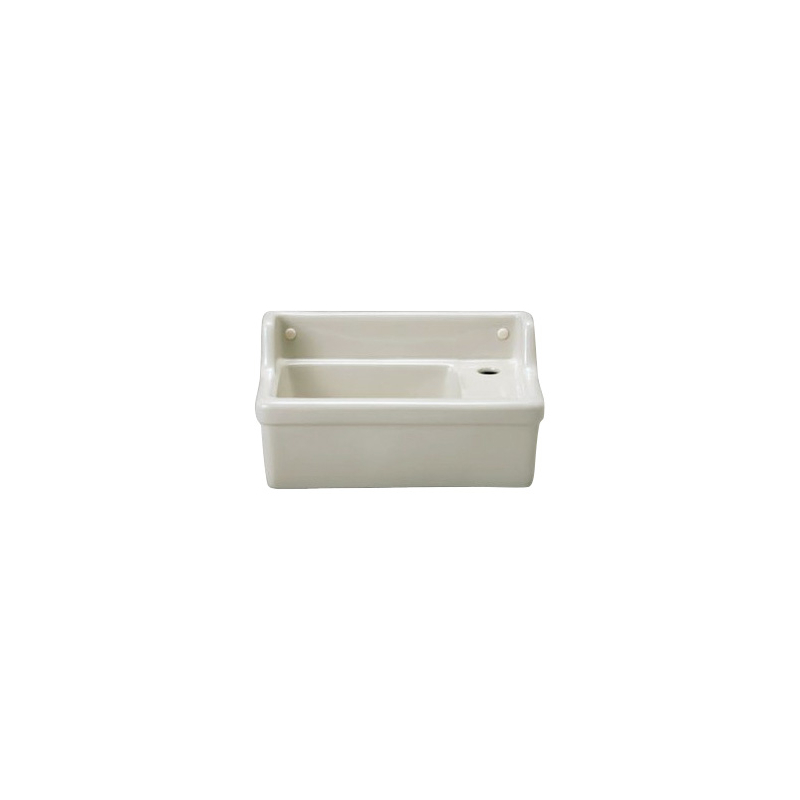【Essence】Sレクタングル（立水栓用／リネン） 壁付型手洗器 E350100 伊吹クラフト