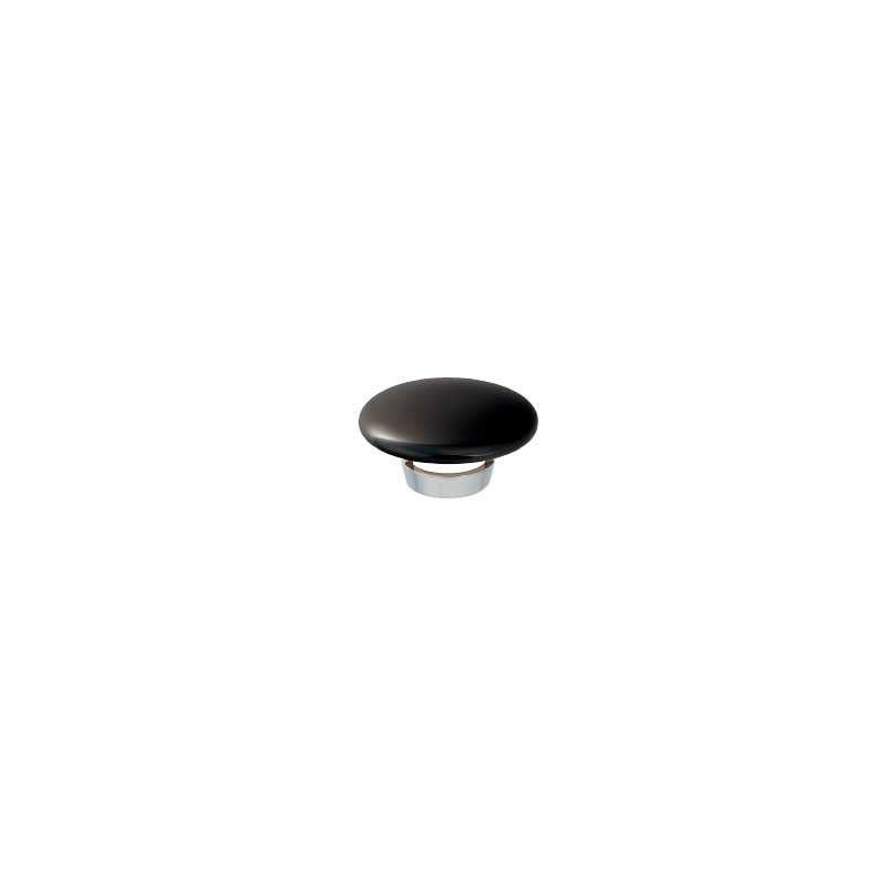 433-133-D 化粧キャップ（ブラック） 化粧目皿 排水口飾り カクダイ（KAKUDAI）｜パパサラダ