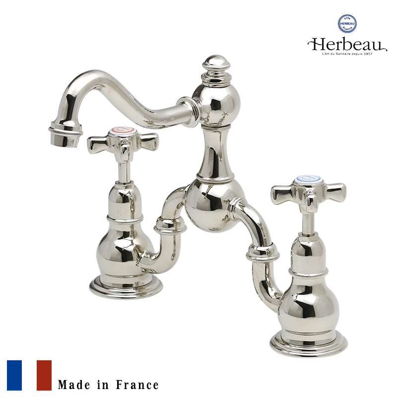 2ホール混合栓混合栓 Royale（ロワイヤル）フランス製高級水栓金具 Herbeau（エルボ）