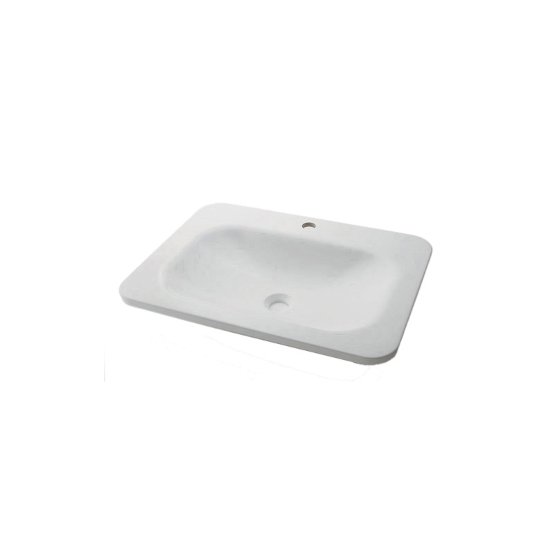 MR-493220W 角型洗面器 ホワイト marmorin（マルモリン） カクダイ
