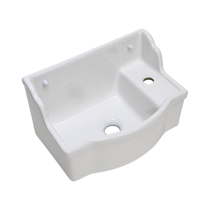 トイレ手洗い器 セット  壁掛け　おしゃれ 立豆栓 壁給水床排水ブラス - 3
