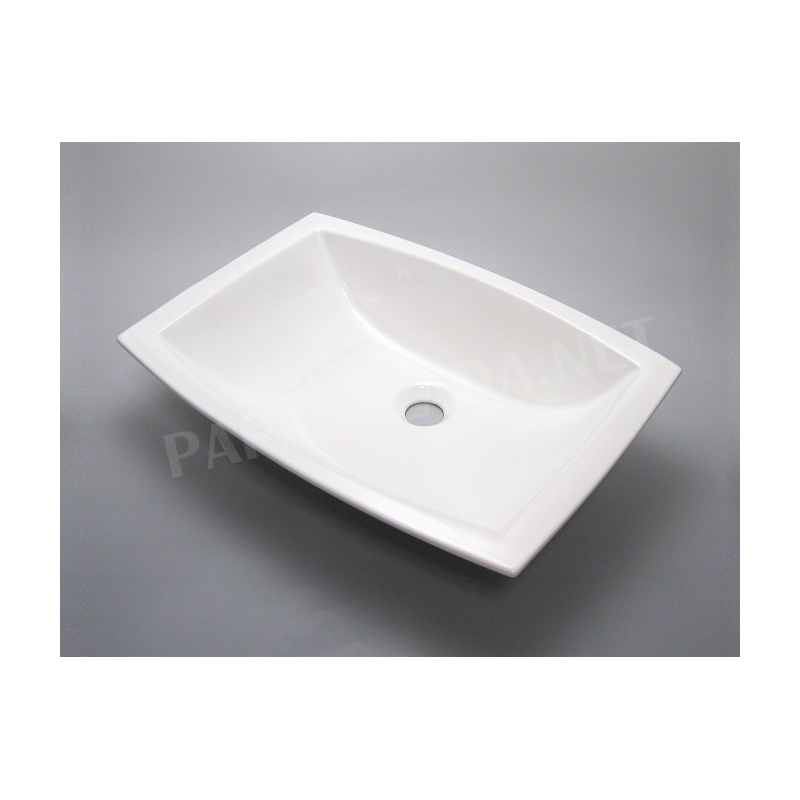 エッセンスの洗面ボウル Mレクタングル洗面器（リアリーホワイト）E323010の販売 IB4-E323010