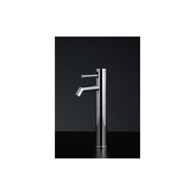 716-201-13 カクダイ（KAKUDAI） シングルレバー立水栓（ミドル） SYATORA（シャトラ） 手洗い洗面用単水栓 ｜パパサラダ