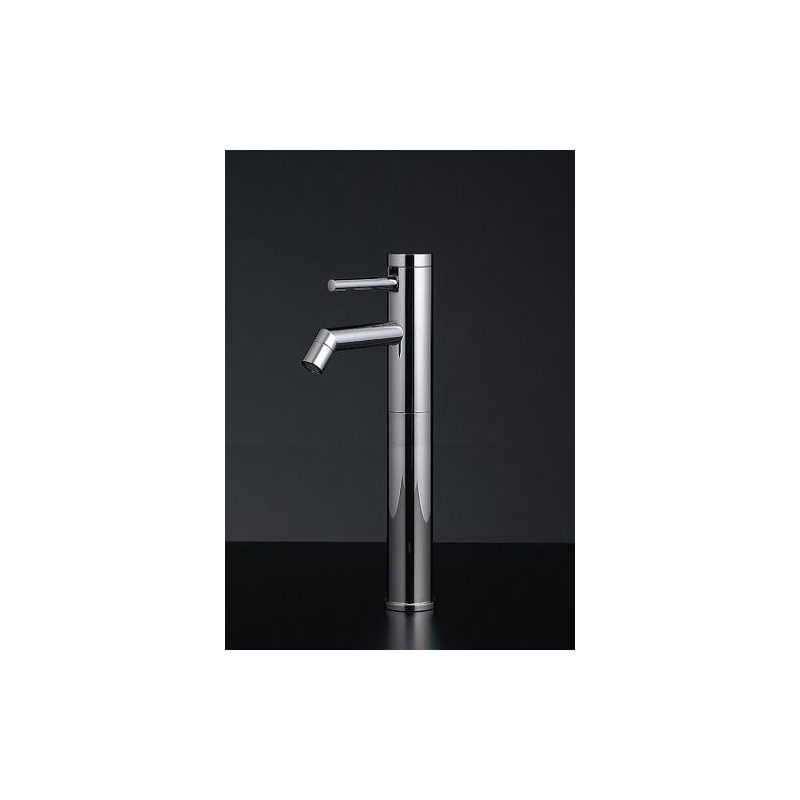 716-202-13 カクダイ（KAKUDAI） シングルレバー立水栓（トール） SYATORA（シャトラ） 手洗い洗面用単水栓 ｜パパサラダ