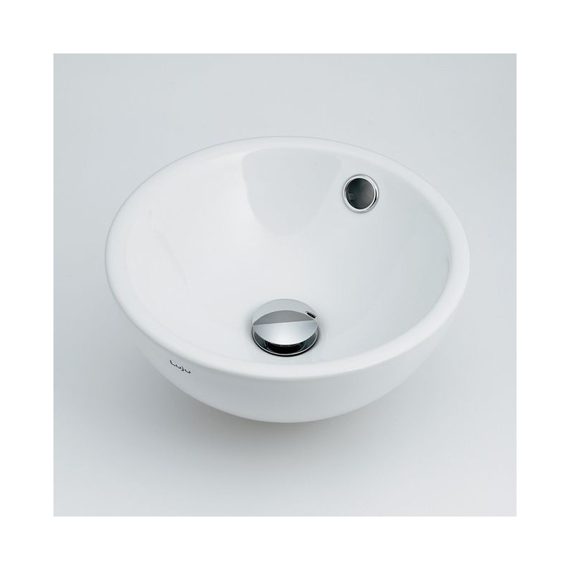 493-018 丸型手洗器 瑠珠（Luju） トイレ カクダイ（KAKUDAI）｜パパサラダ
