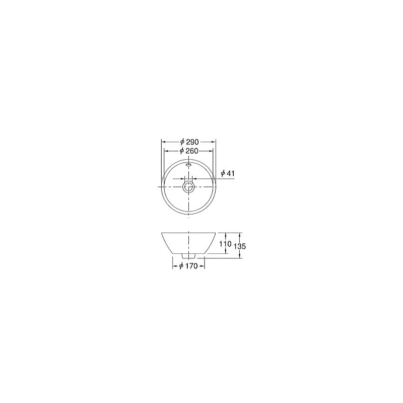 493-018 丸型手洗器 瑠珠（Luju） トイレ カクダイ（KAKUDAI）｜パパサラダ