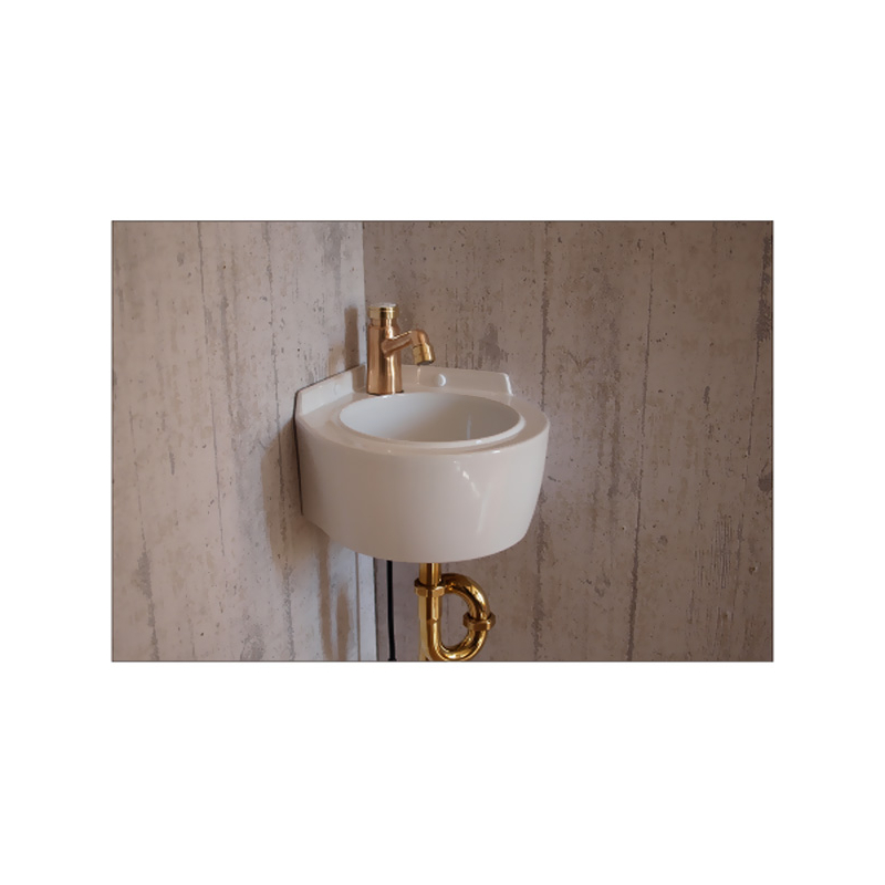 限定品 Matilda アンティーク 水栓 サブリナ・ネオCL ウッドレバーレバー（ニッケル ブラス ブロンズ） 可愛い 単水栓 手洗い トイレ 蛇口 - 1