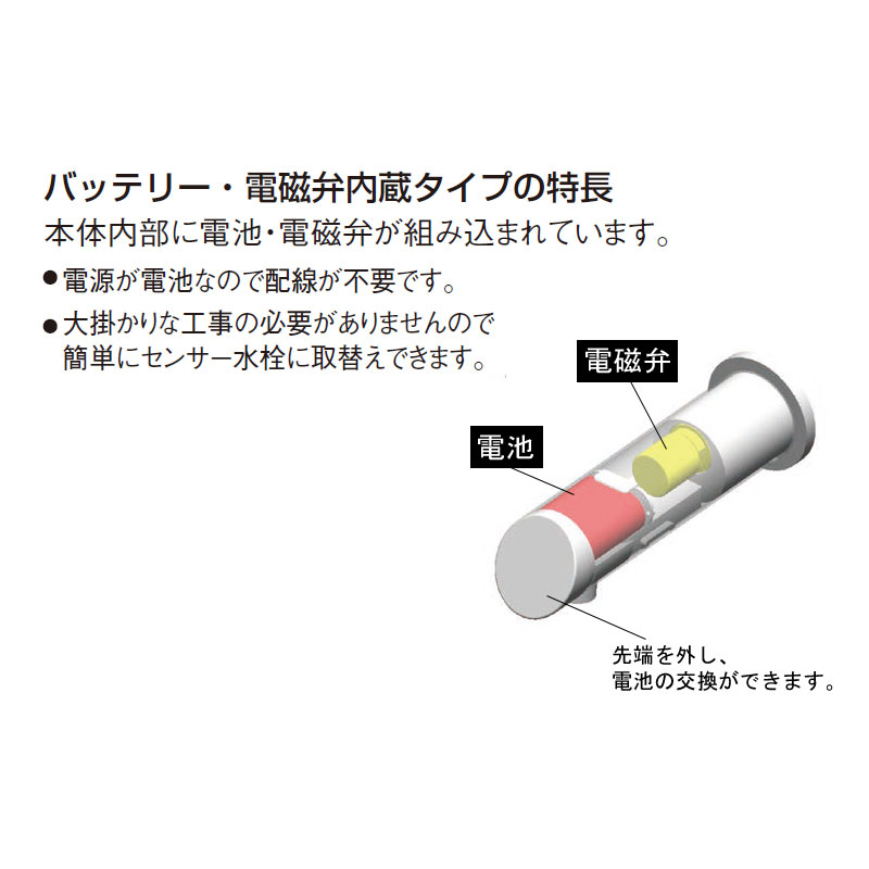 713-512 カクダイ（KAKUDAI） センサー水栓 自動水栓 ロング｜パパサラダ