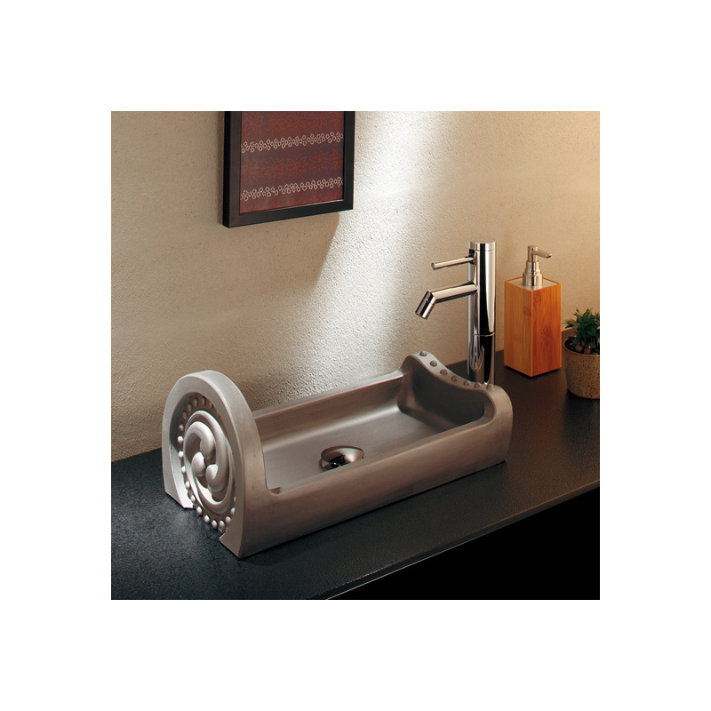 716-291 カクダイ（KAKUDAI） シングルレバー立水栓（トール） SYATORA（シャトラ） 手洗い洗面用単水栓 ｜パパサラダ
