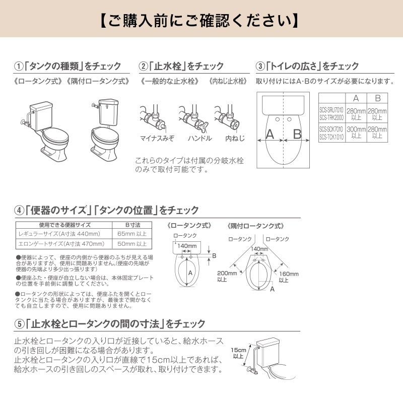 SCS-TCK1010 SCS-TCK1000 温水洗浄便座 貯湯式 CLEAN WASH 