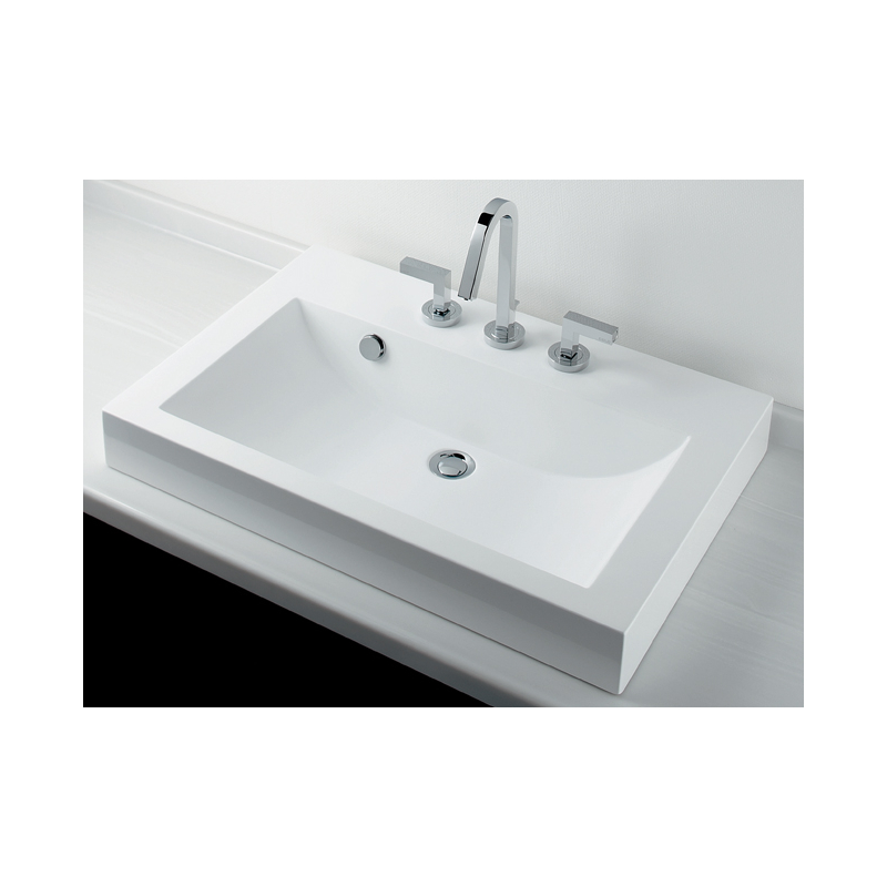 商品画像：カクダイ #DU-0302560000 DURAVIT Starck3 角型洗面器//1ホール 1