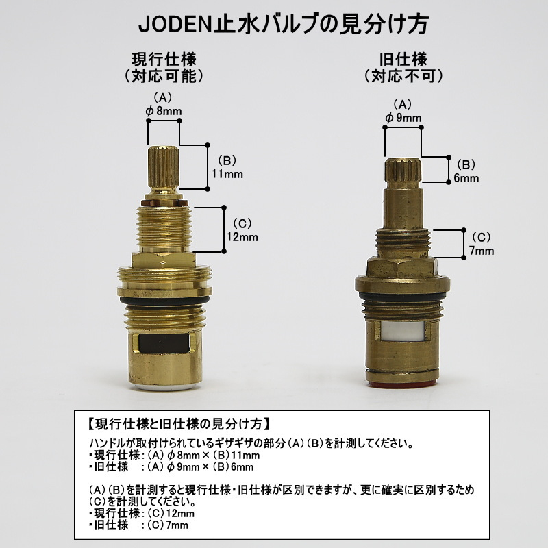 Valve Cartridge コマケレップ　パッキン