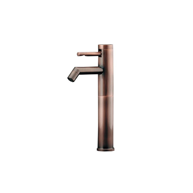 716-226-13 カクダイ（KAKUDAI） シングルレバー立水栓（トール・ブロンズ） SYATORA（シャトラ） 手洗い洗面用単水栓 ｜パパサラダ