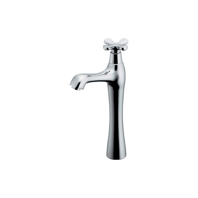 716-824-13 カクダイ（KAKUDAI） 立水栓（トール） hana（はな） 手洗い洗面用単水栓 ｜パパサラダ