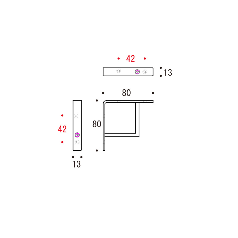 棚受け金具 620876・620879 承認図