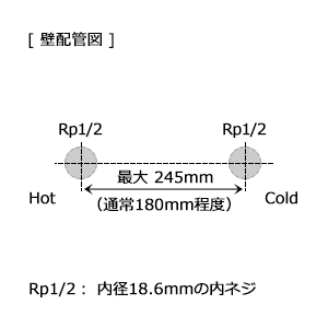 128-107-D 2ハンドル混合栓 キッチン 洗面所 蛇口 カクダイ（KAKUDAI